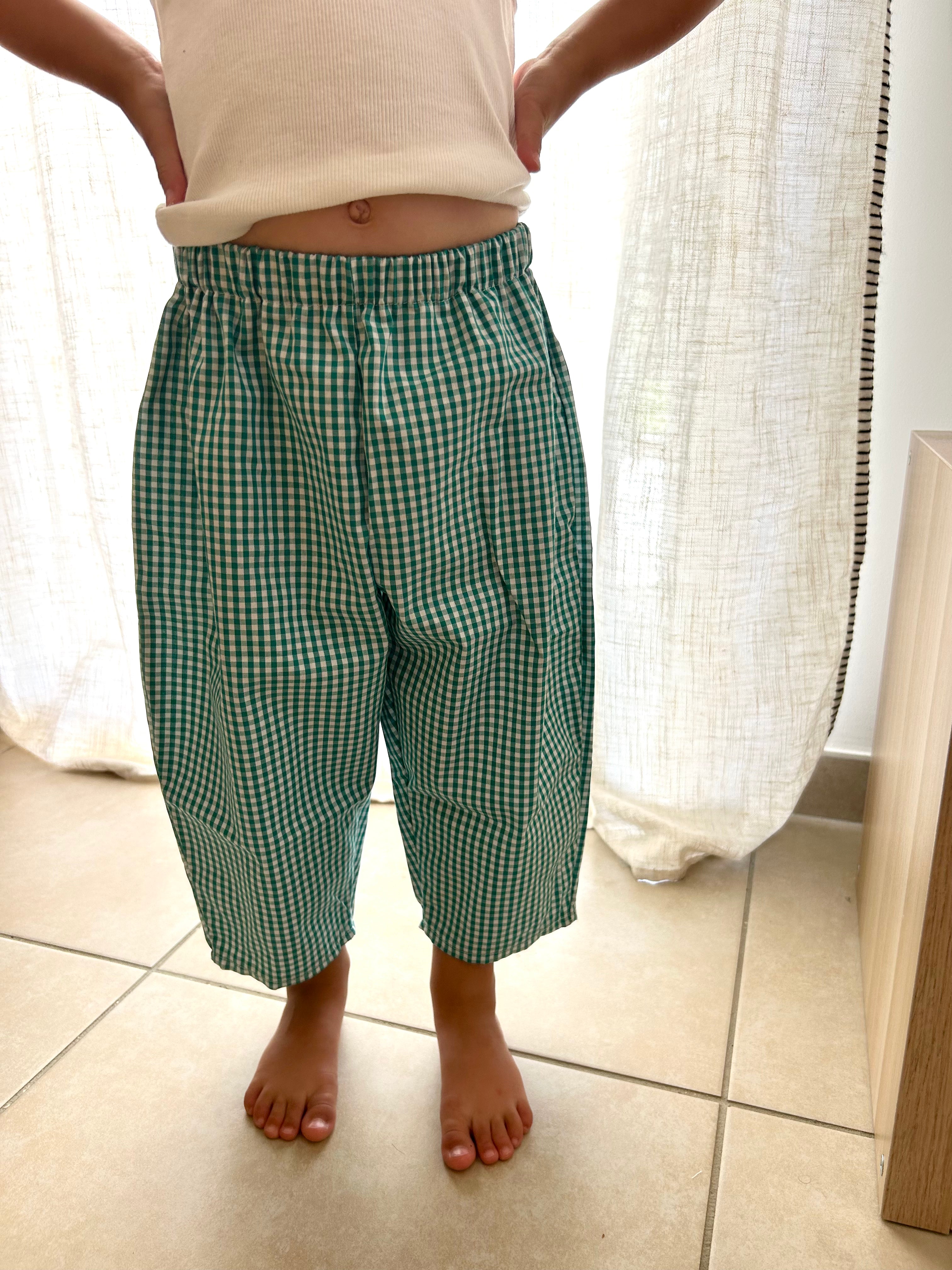 💚 Pantalon Vichy