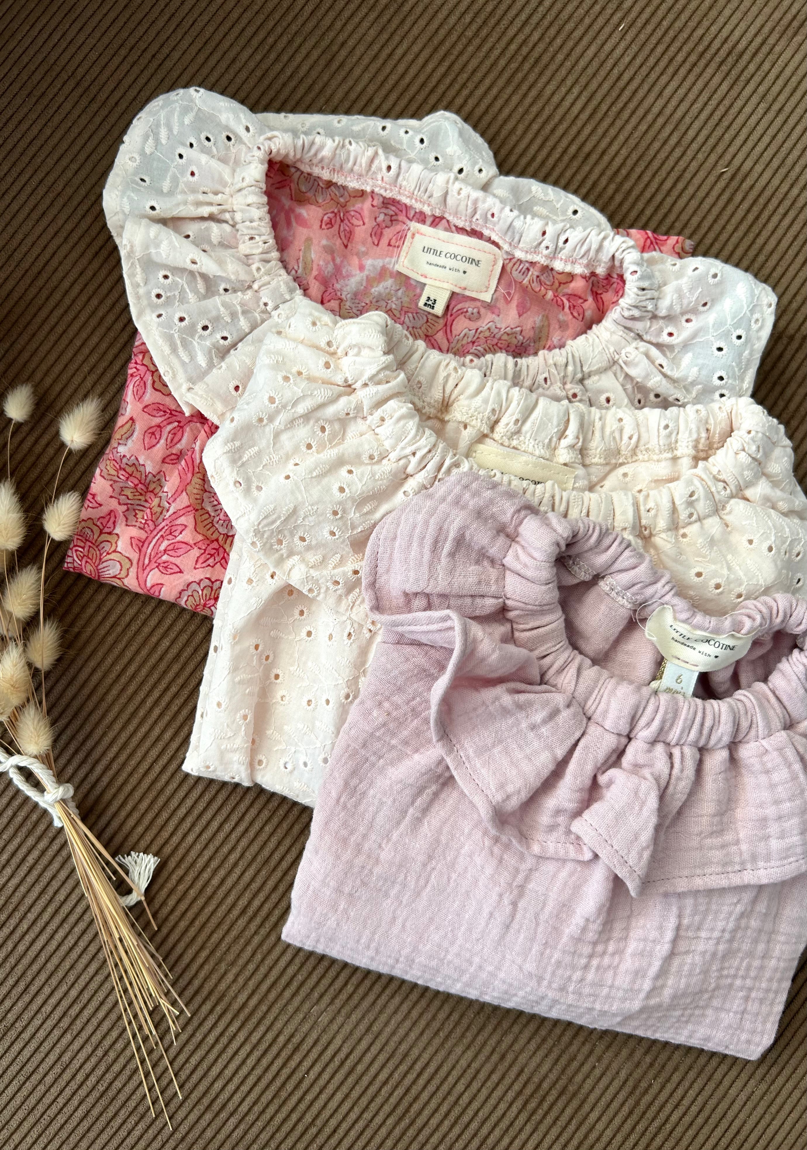 🌸 Blouse Bébé Rosée