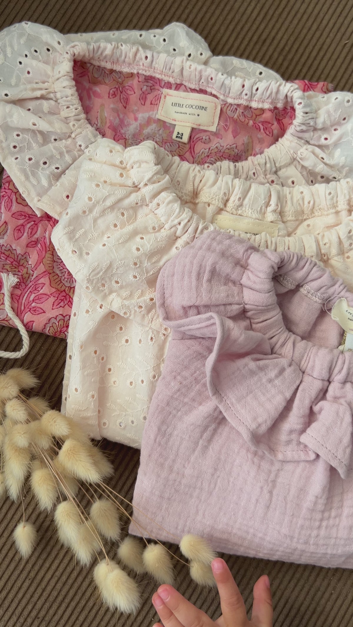 🌸 Blouse Bébé Rosée